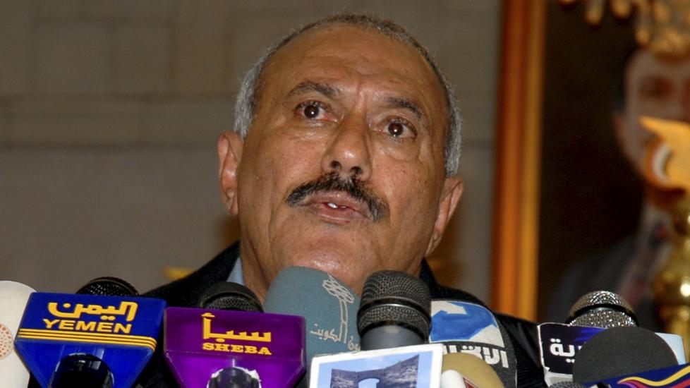 HEMMELIG AVTALE:: Dokumenter lekket til WikiLeaks avsl�rer at Jemens president Ali Abdullah Saleh i all hemmelighet har inng�tt en avtale med USA, hvor han har gitt amerikanerne lov tril � utf�re droneangrep mot terrorister fra al-Qaida. Foto: SCANPIX