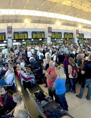 Norske flypassasjerer endelig på vei hjem