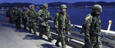 S�r-Korea innleder stor marine�velse i Gulehavet