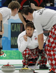 Norge storspiller i curling-EM