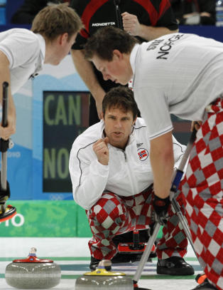 Norge storspiller i curling-EM