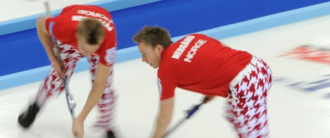 Curlinggutta banket Sverige