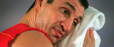 Klitsjkos tittelkamp avlyst