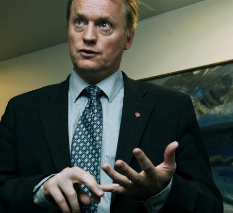 VIL IKKE KOMMENTERE NETTSIKKERHETEN: Raymond Johansen (Ap), 
Foto: Steinar Buholm/Dagbladet.