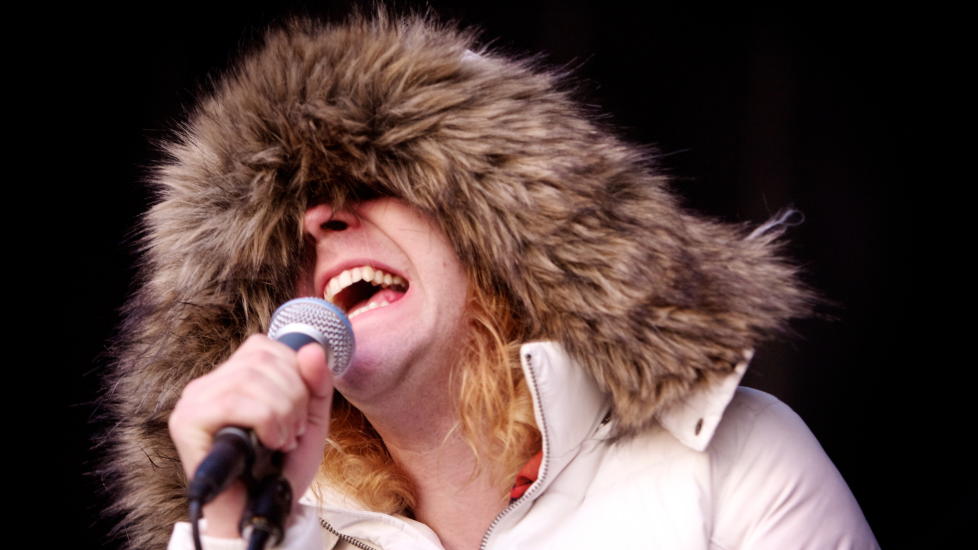 1. ARIEL PINK: Ariel Rosenberg i aksjon under �rets �yafestival i Oslo. Foto: Eirik Helland Urke