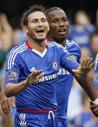 - Lampard starter mot United