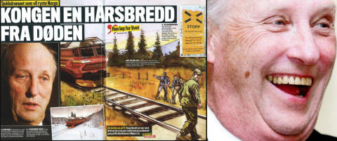 Se og Hør påstår kongen var nær døden