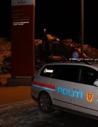 Skolesekk utl�ste terroralarm p� Haugesund flyplass