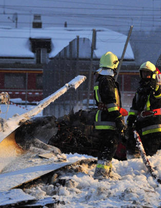 Jetfly styrtet i Sveits