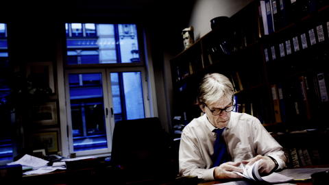 Meningsl�st: Advokat Knut Lindboe mener det er uforst�elig at hans klient, en 44-�ring som tidligere bodde i Hofftunet boligsameie, fremdeles er siktet i saken. 
Foto: Siv Johanne Seglem / Dagbladet