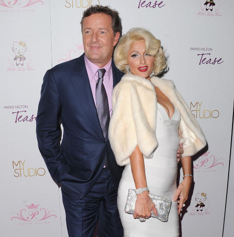 Stjerne-Morgan 2:   Morga med Paris Hilton i Los Angeles.