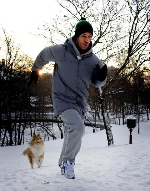 TEST DEG SELV: F�r du begynner � trene i januar, test egen form. Spring 1 km... Foto: �istein Norum Monsen