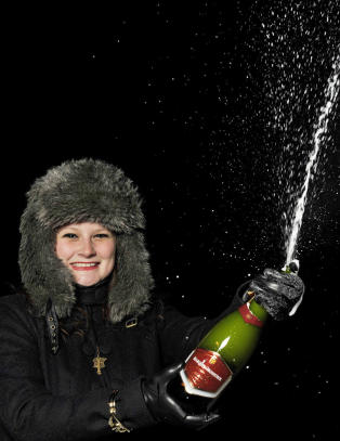 Champagne til terningkast seks