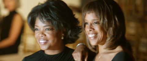 Begynte � gr�te da Oprah kommenterte lesberyktene