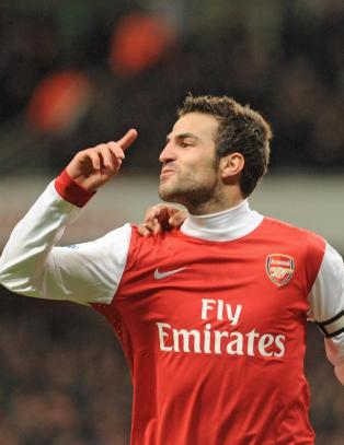 Fabregas reddet Arsenal fra pinlig tap