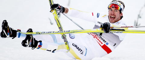 Syk J�nsson mister dagens sprint