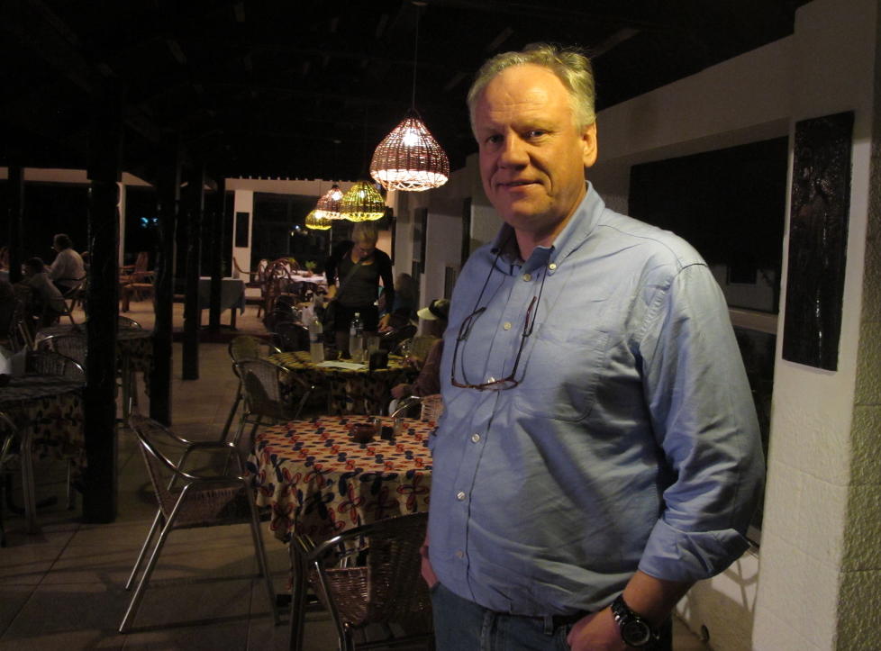 I GAMBIA: Advokat Sigurd Kloms�t. Foto: Arnhild Aas Kristiansen