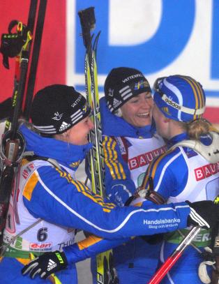 Sverige vant da Norge skj�t seg bort