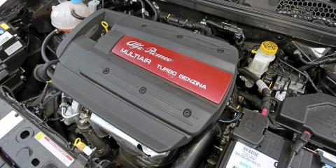 VERDEBS BESTE: Alfa Romeo Giulietta kommer med en av verdens beste 1,4-liters bensinturbo-motorer. Foto: Terje Bj�rnsen