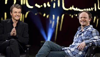 IGJEN: Nok en gang iviterer Fredrik Skavlan komiker Harald Eia.