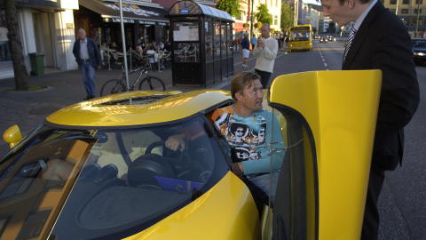 Sportsbil:Idar med sin Koenigsegg CCR. Om han fremdeles eier bilen er han litt ullen p�.