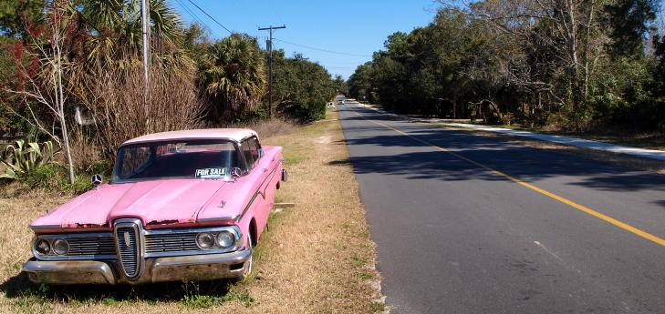 UTSTILLINGSVINDU? �Fiskerlandsbyen Cedar Key er gammel, resten av Florida er nytt og glorete.� Foto: JOHN-ARNE GUNDERSEN