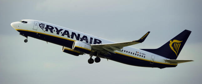 Masseslagsm�l i Ryanair-fly