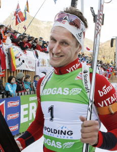 N� er det Lars Berger som b�rer Norge