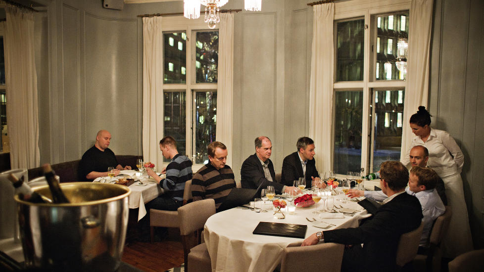 Robinson og Fredag har bes�kt restaurant Ylajali. Foto: Jo Straube