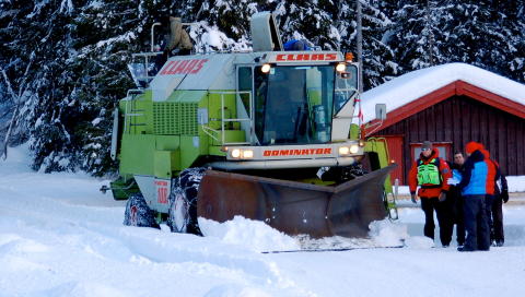 MASKIN: The Dominator rydder sn� p� Top-Gear-vis. Foto: Svein-Erik Hole