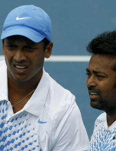 Indisk tennispar i full språkkrangel