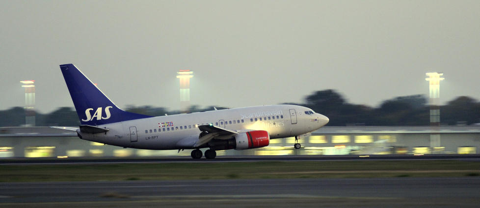 PUNKTLIG: SAS er k�ret til det punktligste flyselskapet i Europa. Foto: ODD ANDERSEN/AFP/SCANPIX