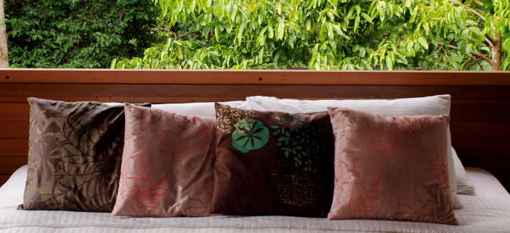 �DE LUKSUS: Her har du f�lelsen av � v�re p� en �de �y, uten � savne noe som helst.