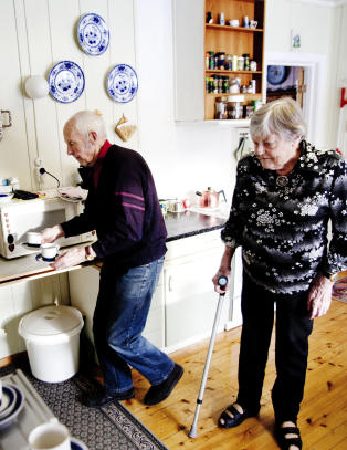 Harald (90) har pleiet kona Ruth (81) i tolv år