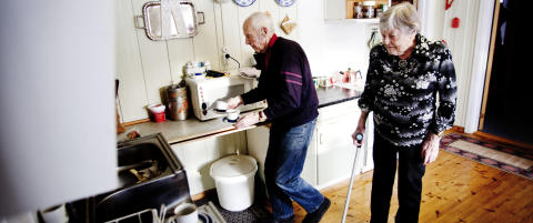 Harald (90) har pleiet kona Ruth (81) i tolv år