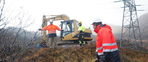 Kraftlinjen i Hardanger kan bli et �r forsinket