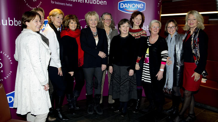  FRONTKVINNER:  Styremedlemmer ambassad�rer og fagfolk i spissen for det nye kvinnehelseprosjektet: fra venstre Anne Grete Ellingsen, Gerd Kjos, Vigdis Thire, Wenche Myhre, Toppen Bech, Anne Brudevold, Mette Haase Moen, Solveig Melbye, Hilde Aaling Syvertsen og Alaxandra Charles. FOTO: �ISTEIN NORUM MONSEN/DAGBLADET.