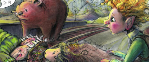 S� s�t og modig som et barneboktroll kan bli