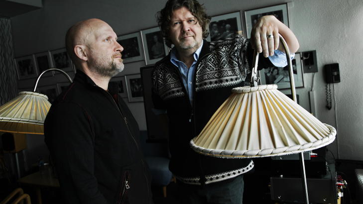 SAMARBEIDET TIDLIGERE:  Forfatter Lars Saabye Christensen og regiss�r Per-Olav S�rensen.
Foto: Steinar Buholm / Dagbladet.