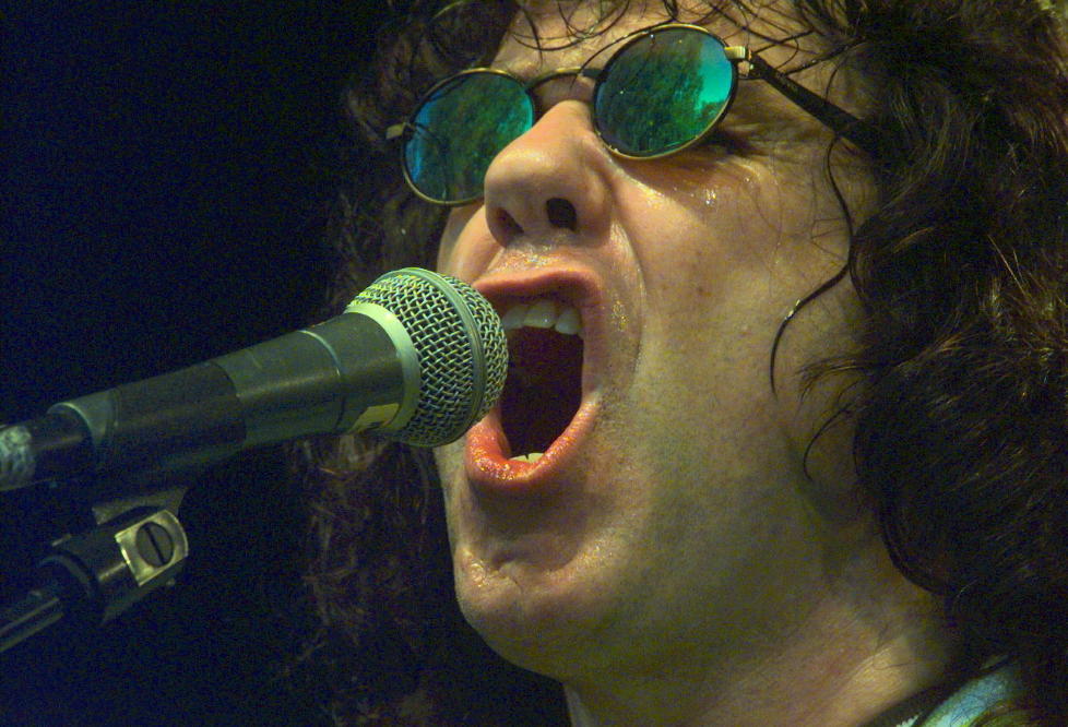 I MOLDE I 1997: Gary Moore underholder p� Molde International Jazzfestival. Foto: DAGBLADET