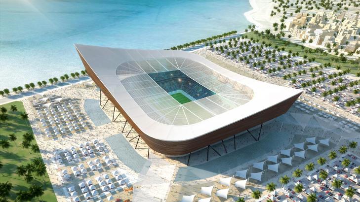 VM-STADION: Al-Shamal Stadion i Al-Shamal, Qatar. Foto: EPA/QATAR 2022 WORLD CUP BID COMMITTEE