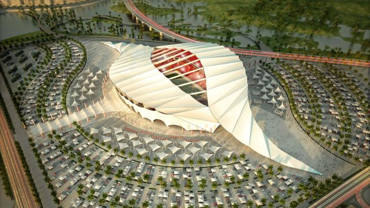 VM-STADION:  Al-Khor Stadion. Foto: EPA/QATAR 2022 WORLD CUP BID COMMITTEE