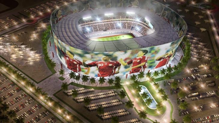 VM-STADION: Al-Rayyan Stadion. Foto:   EPA/QATAR 2022 WORLD CUP BID COMMITTEE