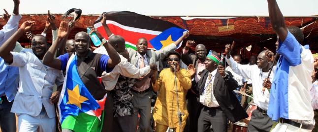 99 prosent stemte for et uavhengig S�r-Sudan