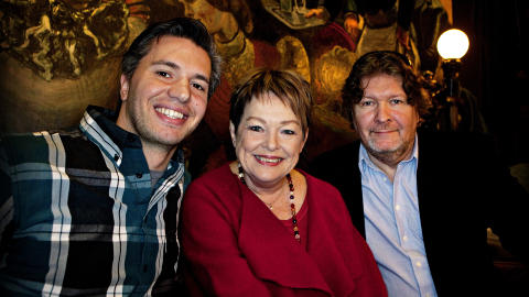 SUPERTRIO: Nicolai Cleve Broch, Ghita N�rby og Per Olav S�rensen.
Foto: Lars Eivind Bones / Dagbladet