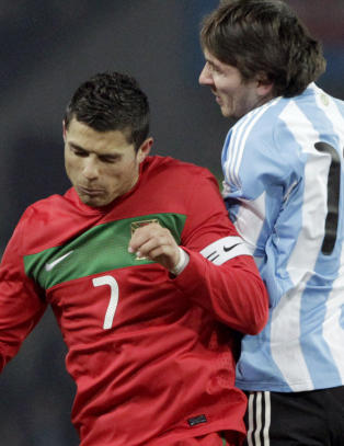 Messi har vunnet sine fem siste kamper mot Ronaldo