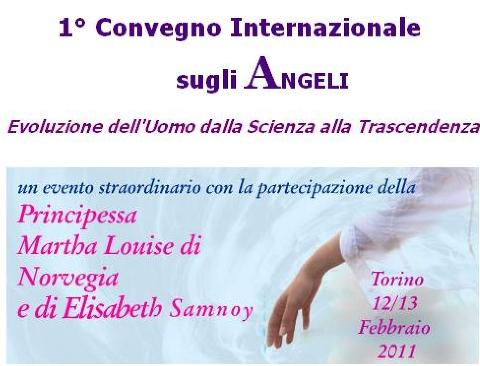 STORE NAVN:Prinsesse M�rtha Louise og Elisabeth Samn�y er de f�rste navnene som presenteres n�r den italienske englekongressen skal promoteres. Skjermdump:eventirosanna.com