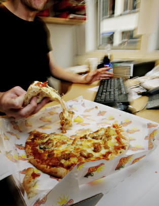 En av fem er sykelig overvektig