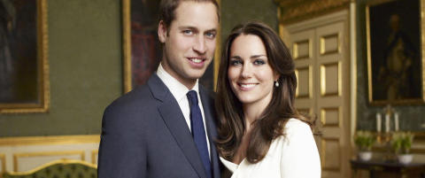 Prins William valgte broren som forlover