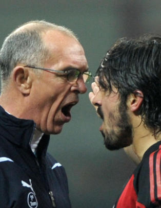 Gattuso slipper strengeste straff